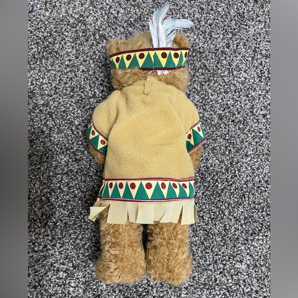 Terry's Village 5 Stuffed Plush Pilgrim & Native American Teddy Bears - Picture 4 of 16